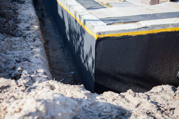 Professional Foundation Crack Repair technician working in Union City, IN